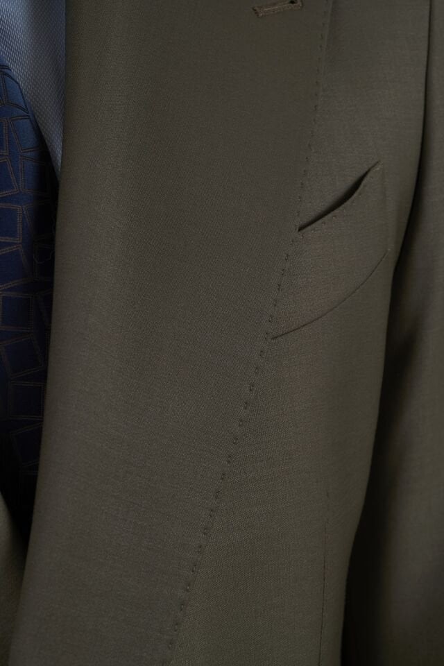 Yünsa Wool&Lycra Double-breasted Suit