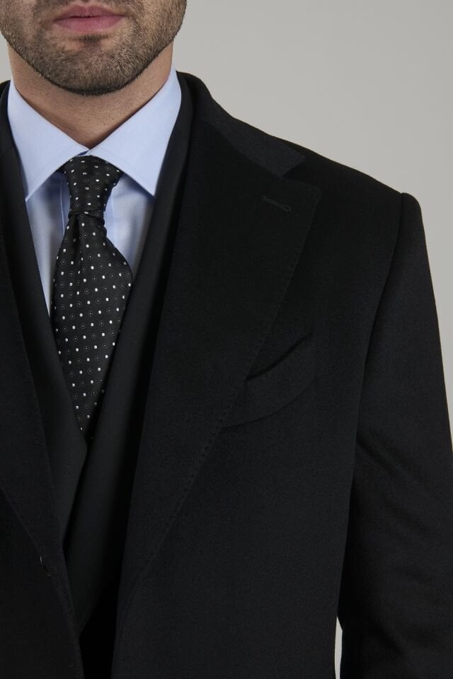 Yünsa Wool&Lycra Double-breasted Suit