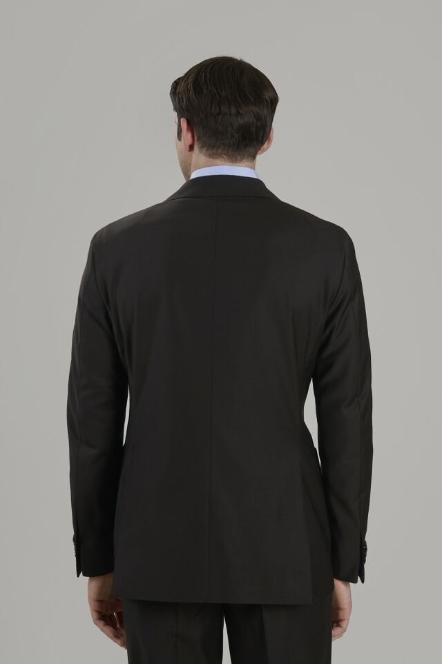Yünsa Wool&lycra Double-breasted Suit