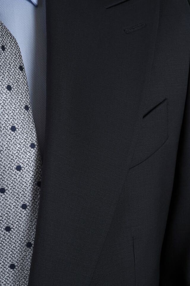 Yünsa Peak Lapel Wool&Lycra Suits