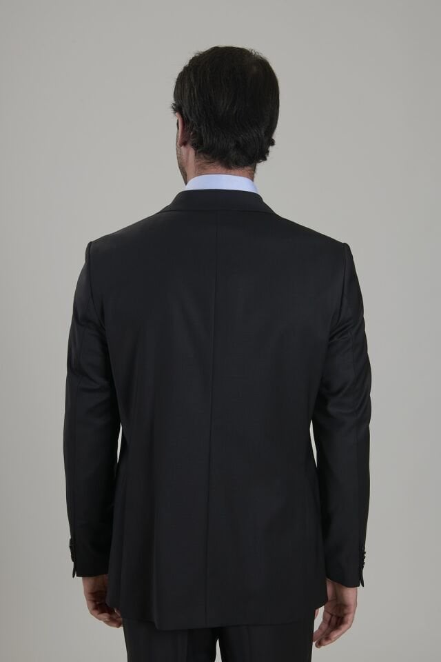 Yünsa Peak Lapel Wool&Lycra Suits