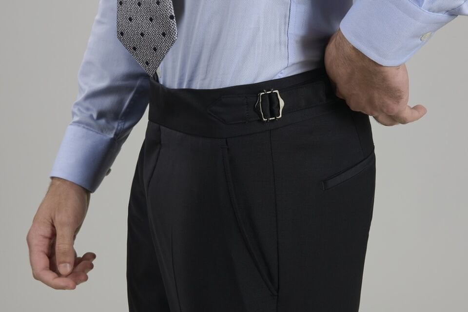 Yünsa Peak Lapel Wool&Lycra Suits