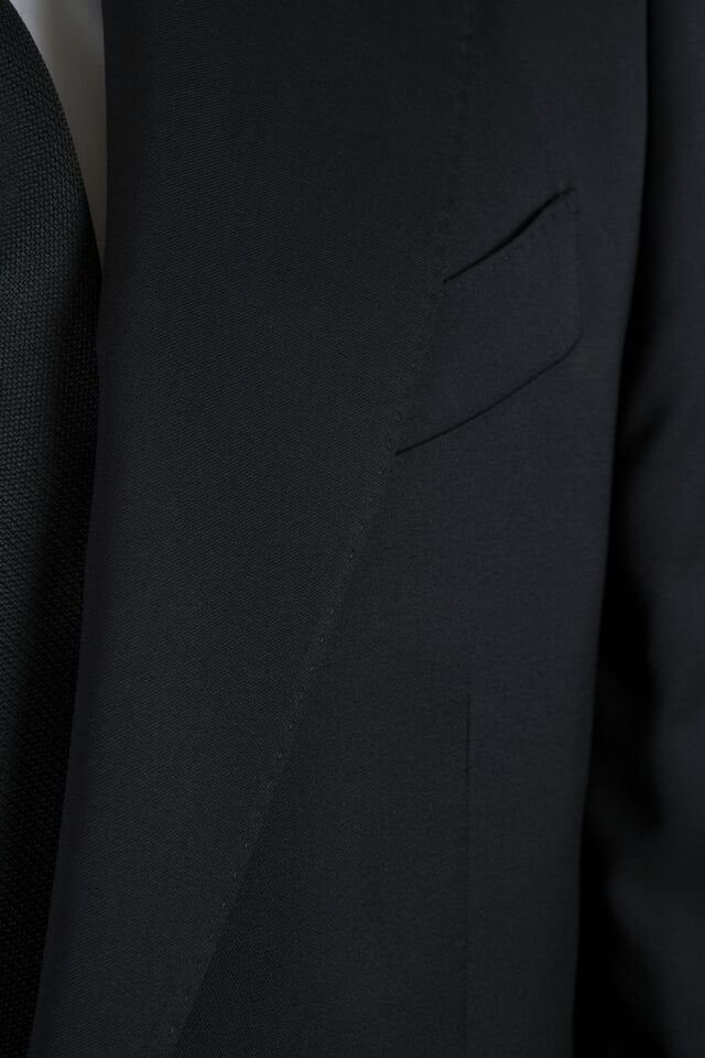 Cerruti Peak Lapel Suit (Half Canvas)