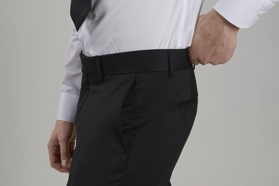 Cerruti Peak Lapel Suit (Half Canvas)