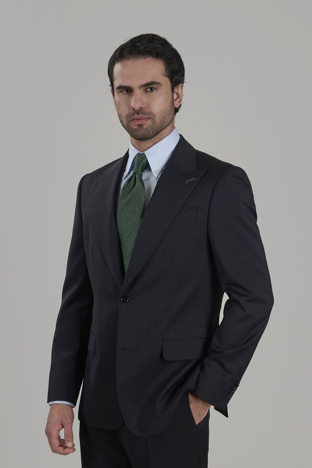 Cerruti Peak Lapel Suits ( Half Canvas)