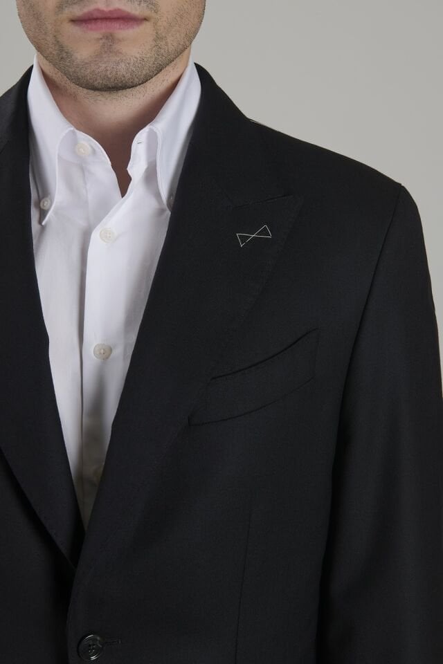 Finitura Felice Flannel Wool Blazer