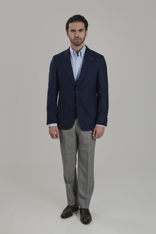 Finitura Felice Flannel Wool Blazer