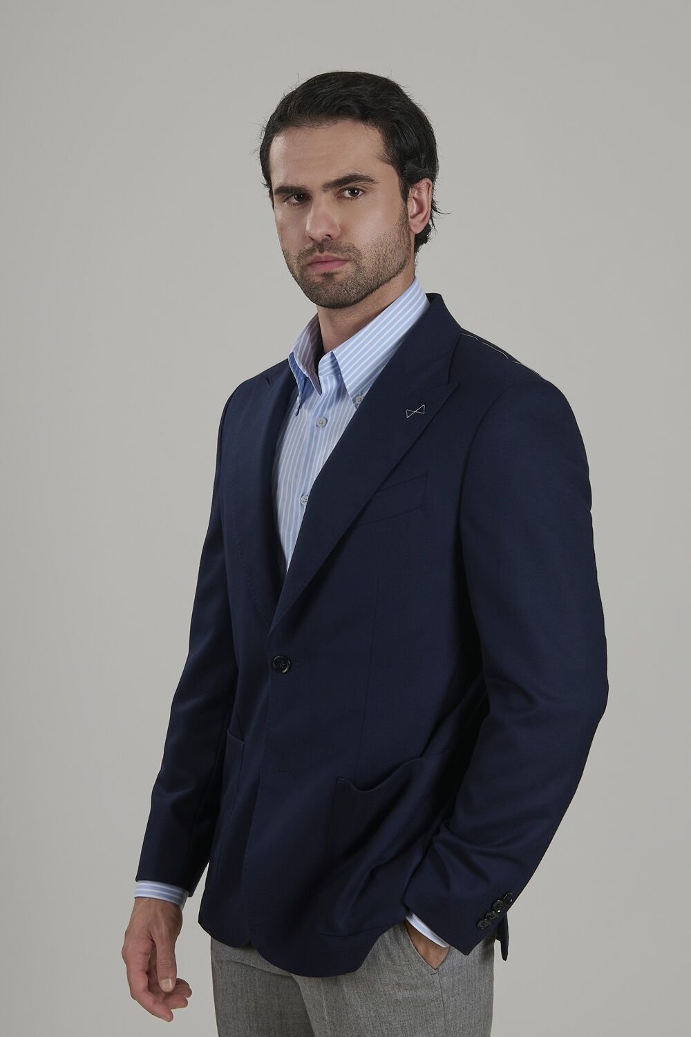 Finitura Felice Flannel Wool Blazer