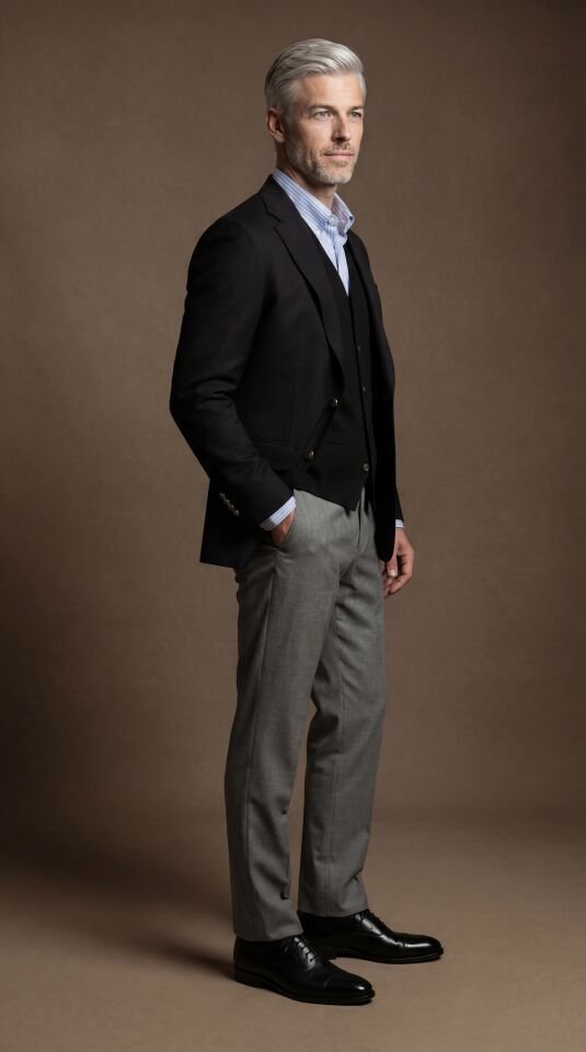 VITALE BARBERIS YÜN BLAZER