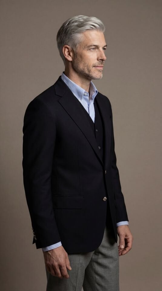 VITALE BARBERIS YÜN BLAZER