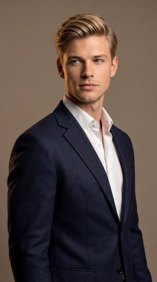 ERMENEGILDO ZEGNA YÜN KAŞMİR LACİVERT BLAZER