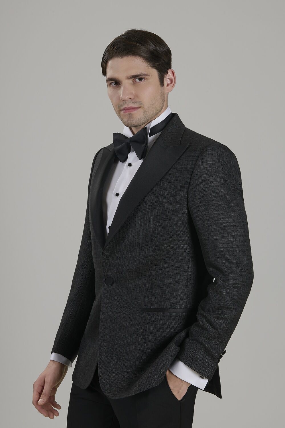 Tessuti Piemontesi Peak Lapel Tuxedo