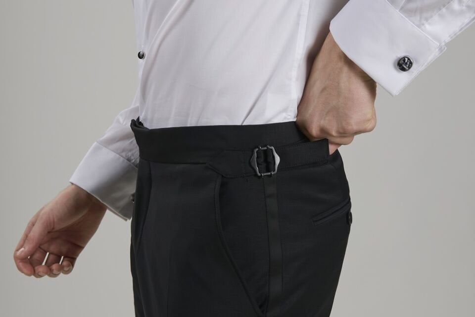 Tessuti Piemontesi Peak Lapel Tuxedo