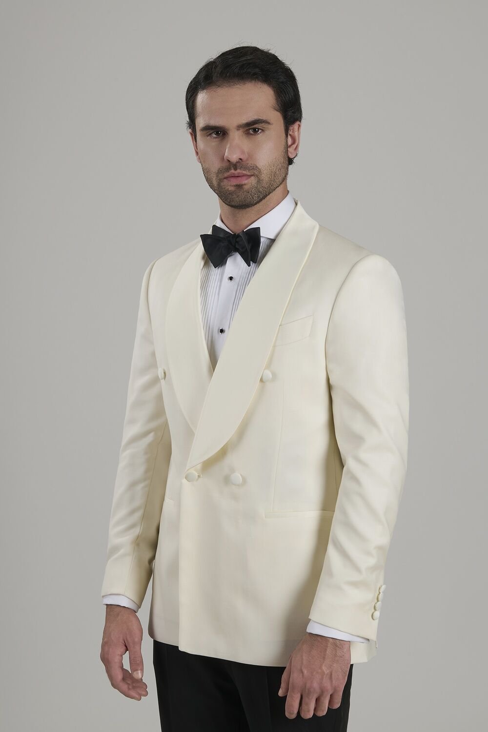 Double-breasted Shawl Lapel Tuxedo ( 4 buttoned)