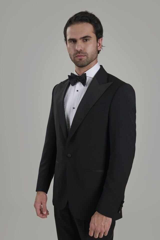 Brunello Peak Lapel Tuxedo- Brunello Sivri yaka smokin