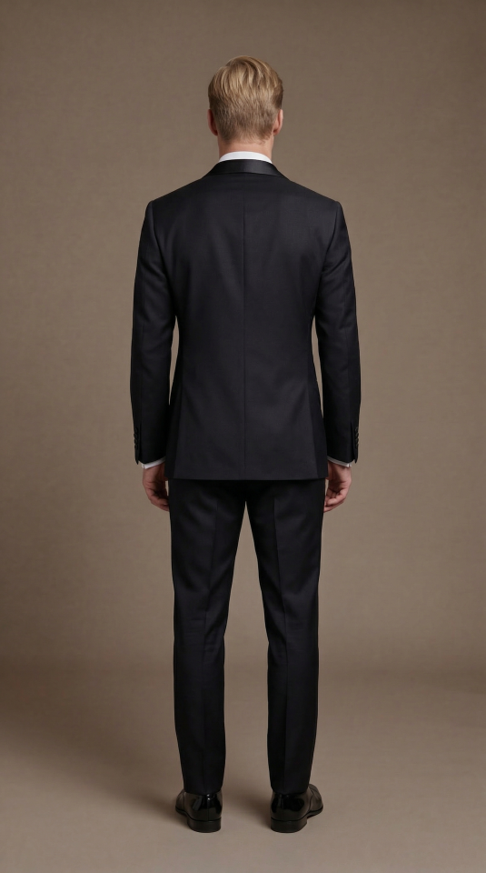 KRUVAZE SİYAH SMOKİN