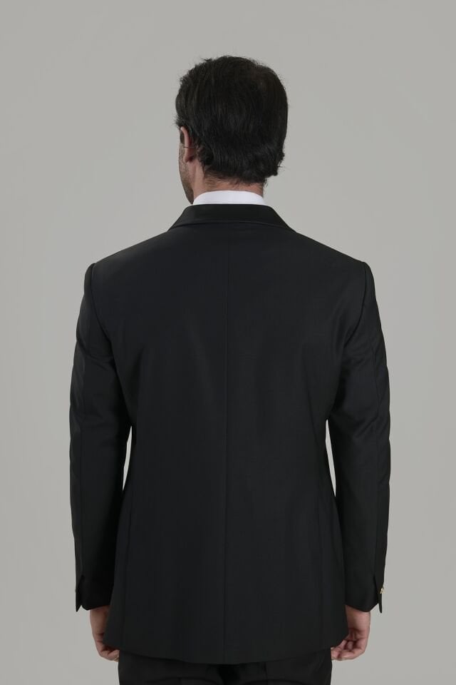 Shawl Lapel, Gold buttoned Tuxedo