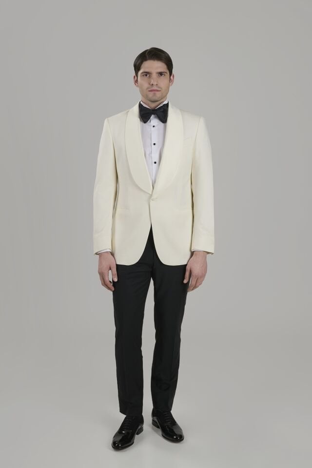 Shawl Lapel Cream Tuxedo