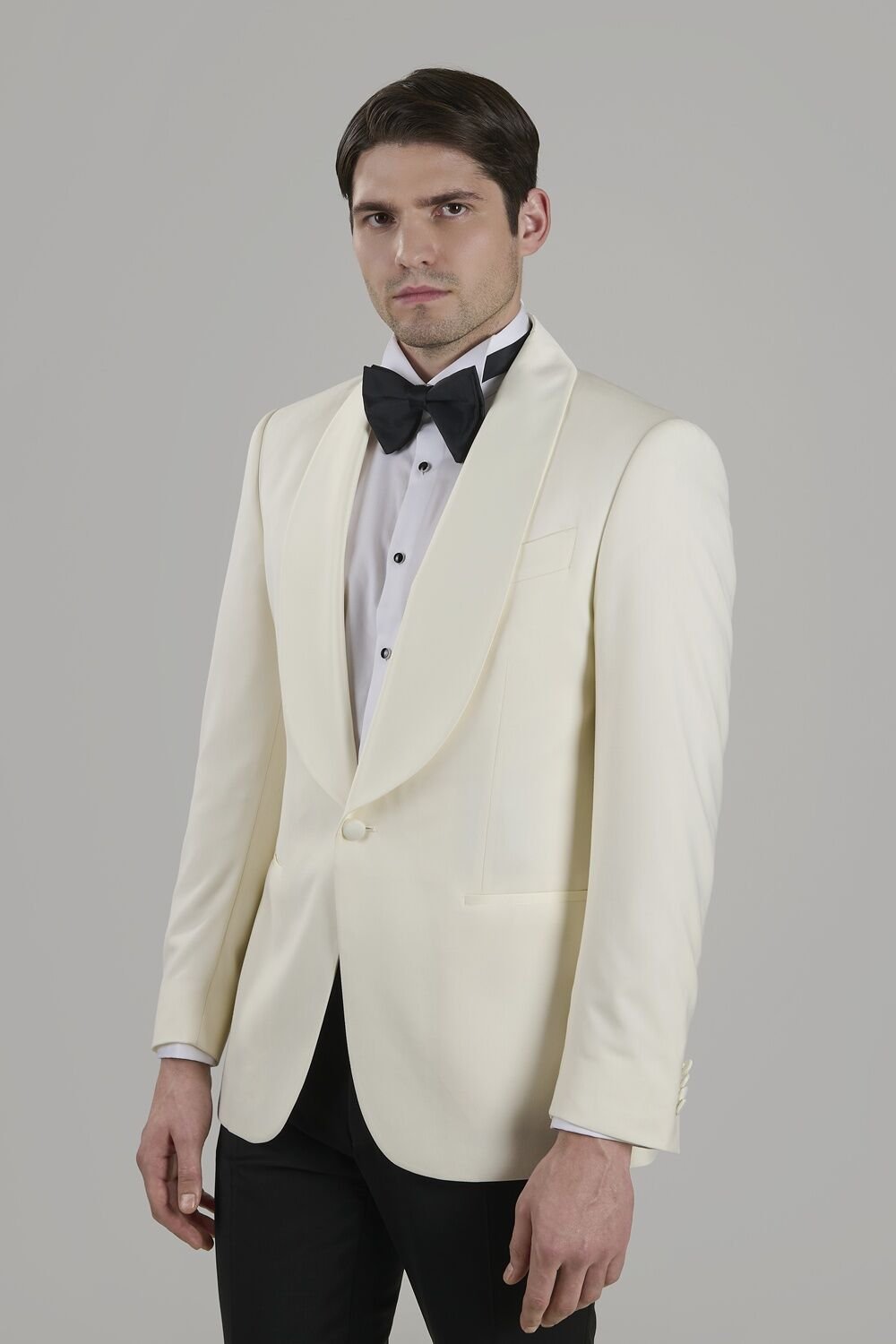Shawl Lapel Cream Tuxedo