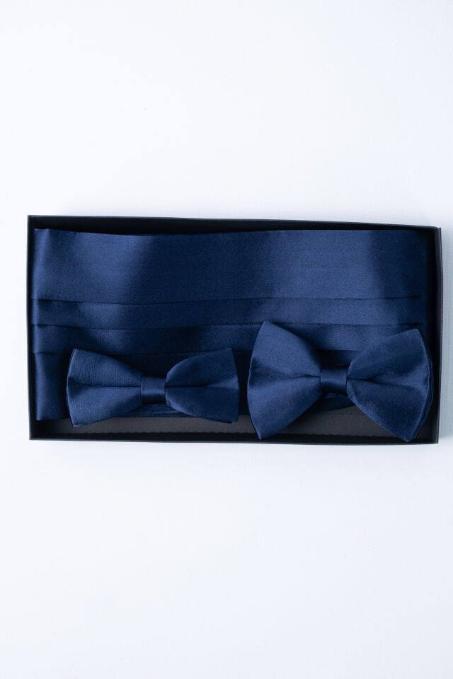 Bow Tie, Navy Blue- Lacivert Papyon