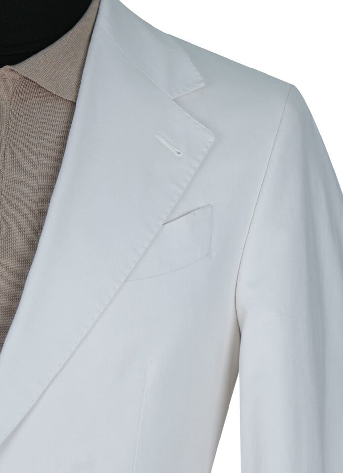 White Cotton Suit