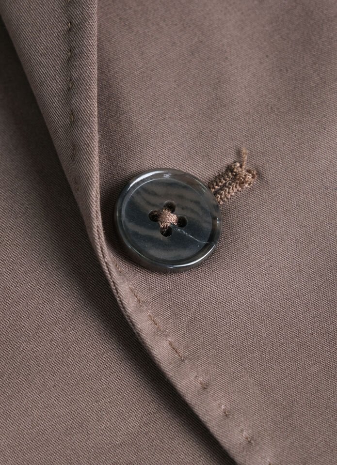 Dark Silver Cotton Suit