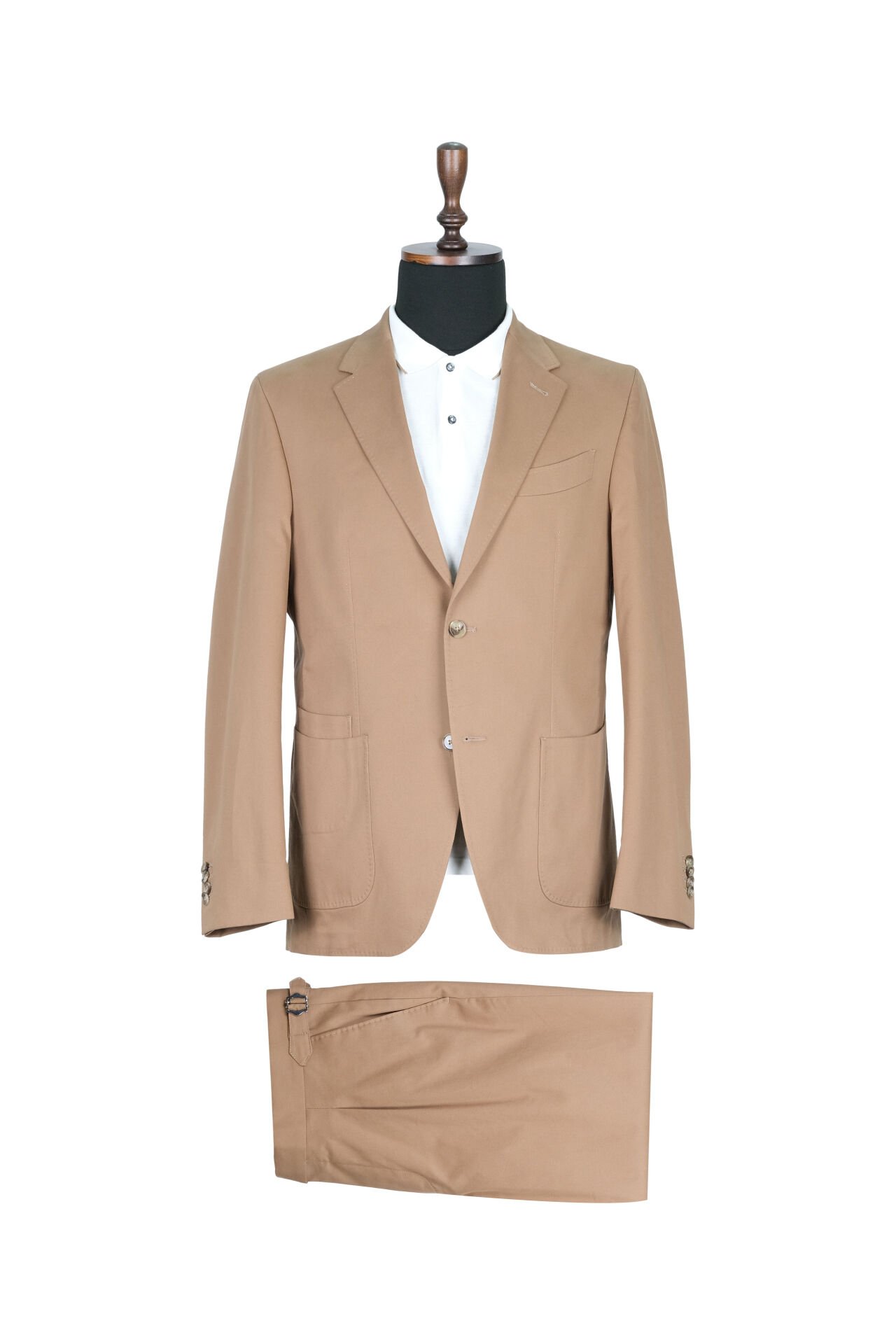 Caramel Cotton Suit