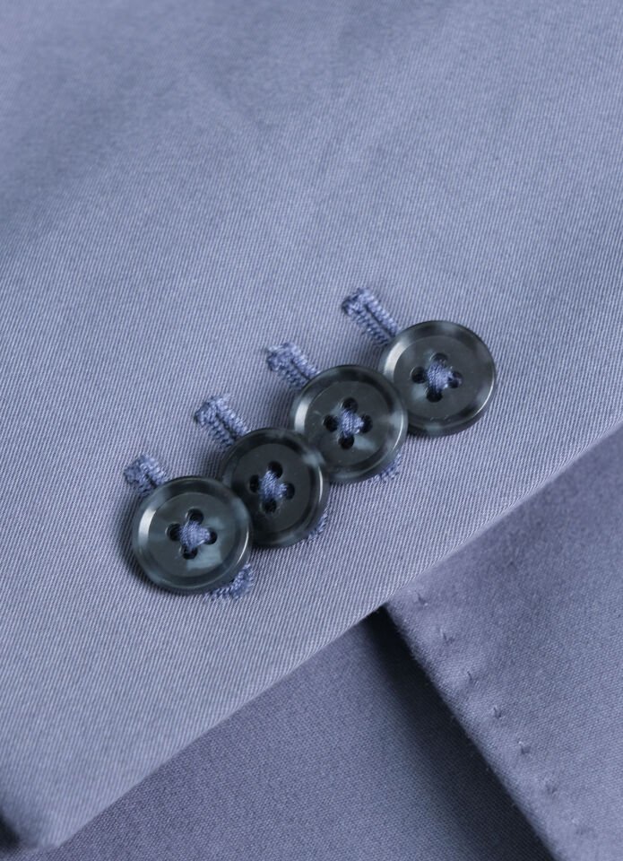 Light Blue Cotton Suit