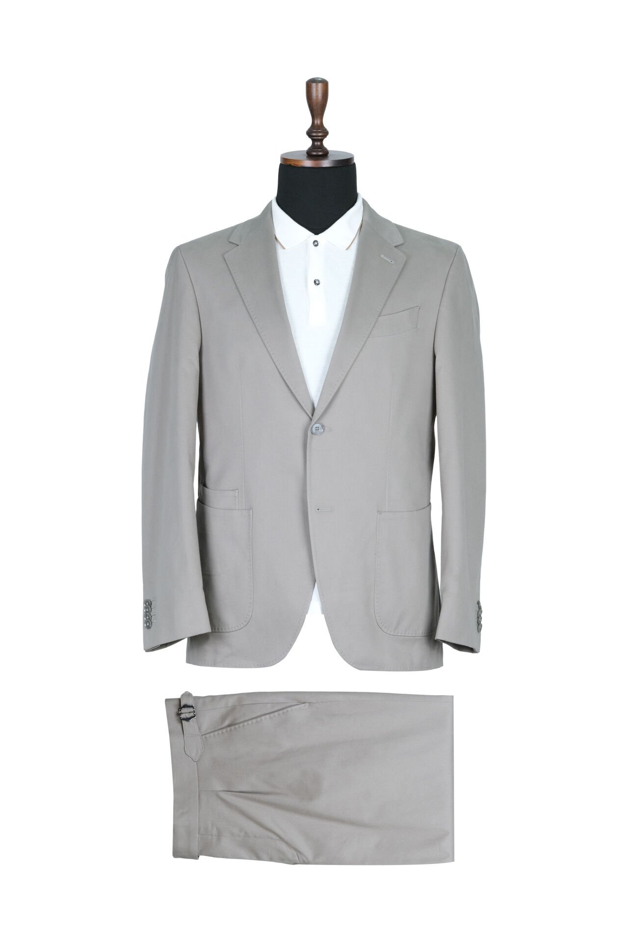 Light Green Cotton Suit