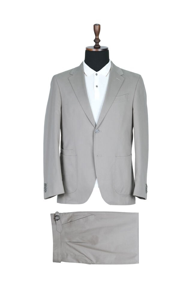 Light Green Cotton Suit