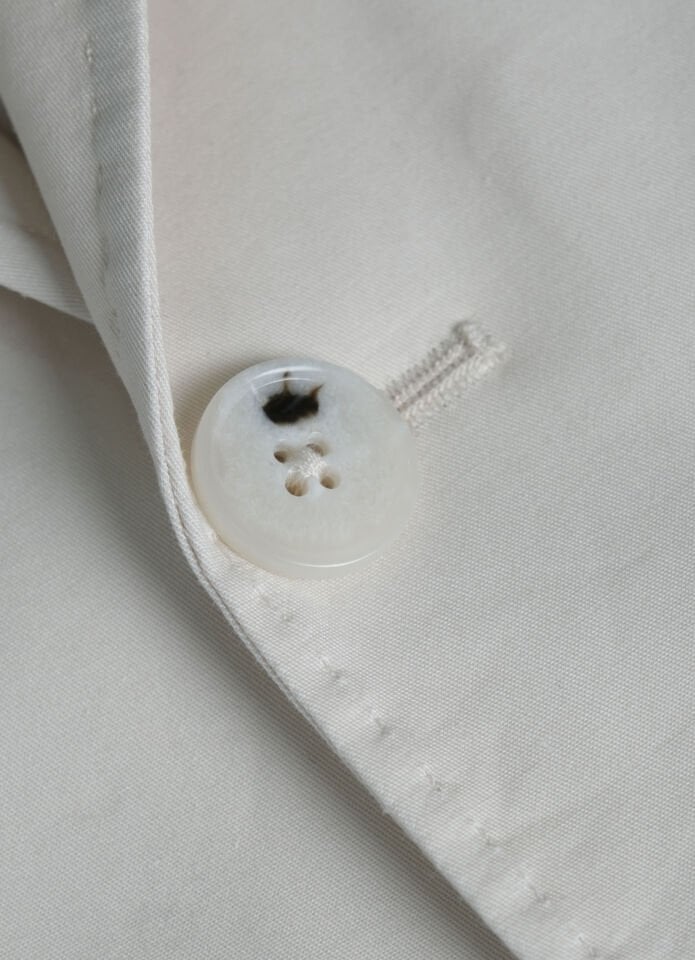 Off-White Cotton Suit