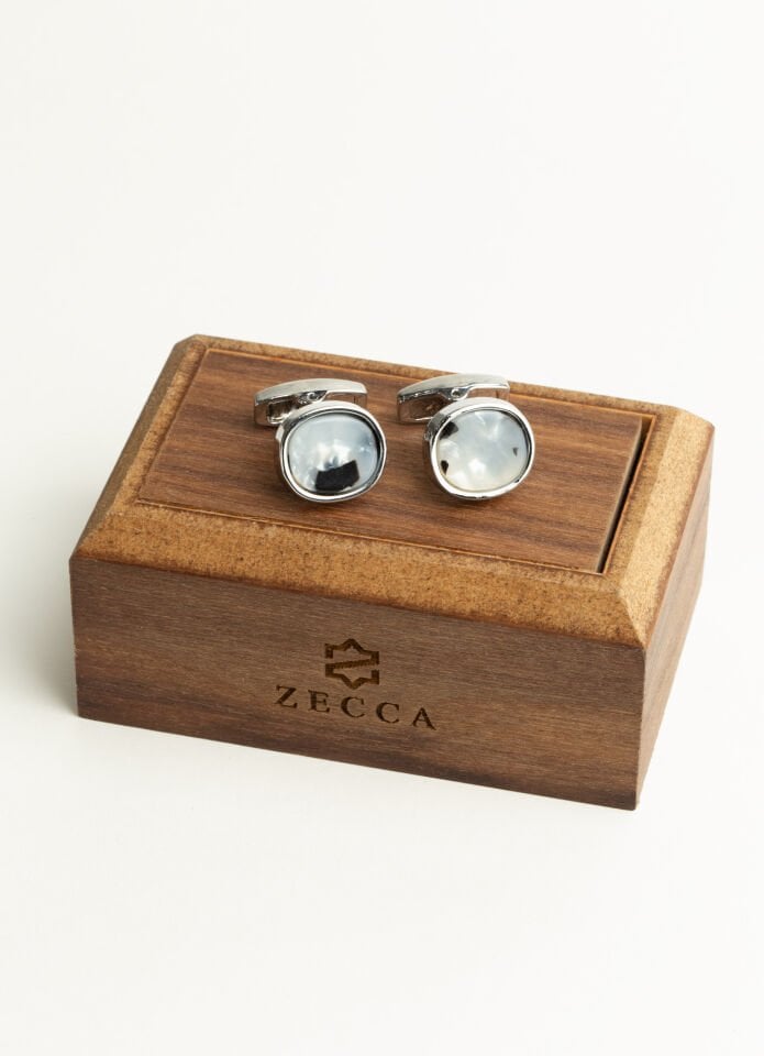 Nacre Stone Wrist Pin- Sedef Taşlı Kol Düğmesi