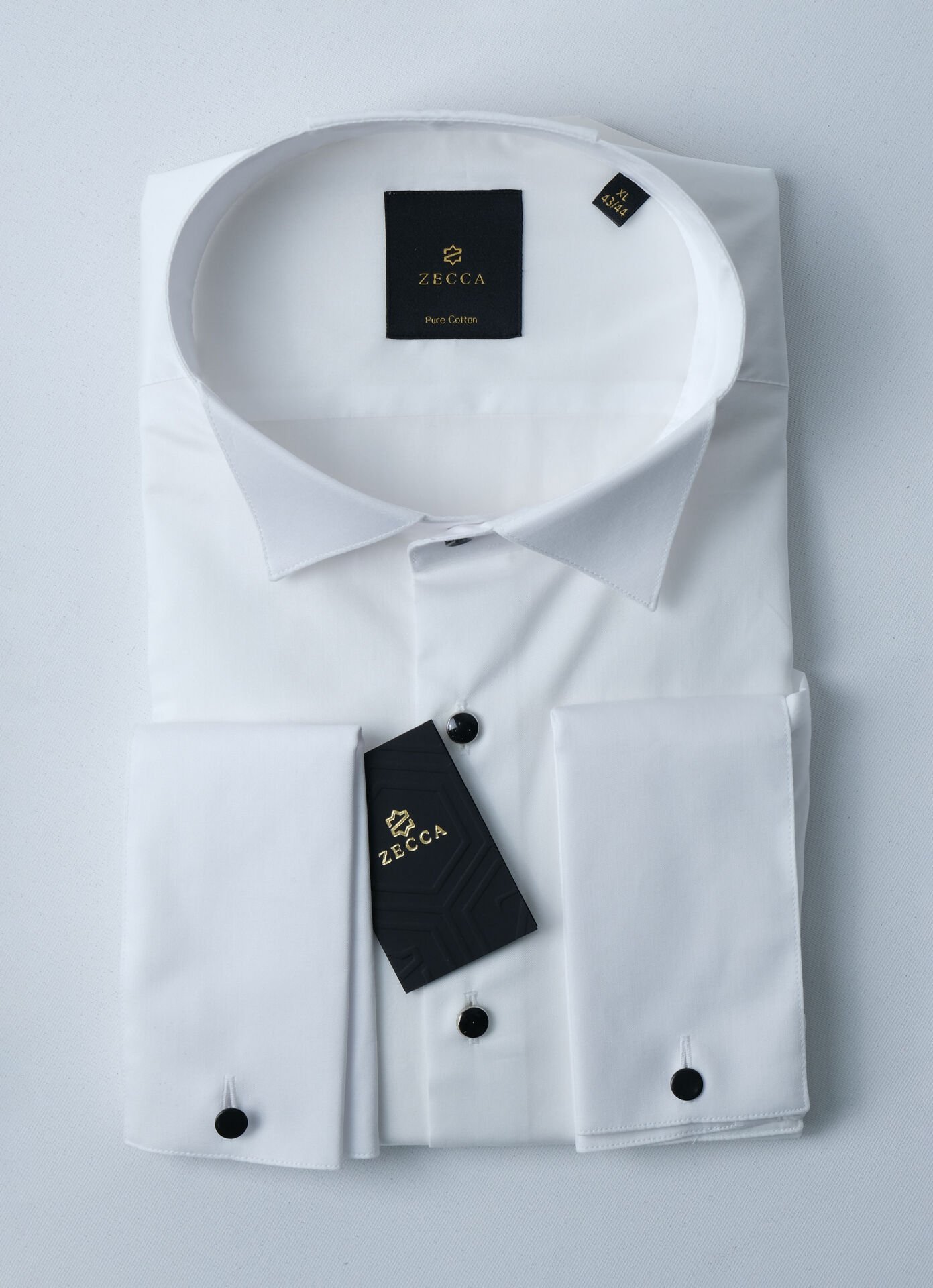 Wing Collar Shirt - Beyaz Ata Yaka Gömlek